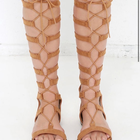 Chinese laundry galactic gladiator cocoa brown sandals - Picture 3 of 7